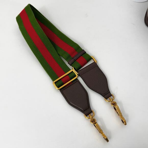 GUCCI 1947 Monogram Jumbo GG Textured Mini Bag Bamboo Top Handle in Camel Auth. - Picture 13 of 16